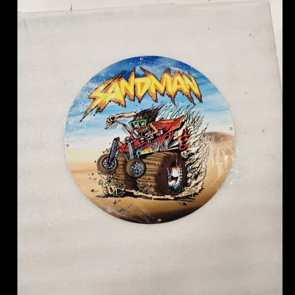 MAD MAX 14" sandman sand dune Muscle Car Hot rod steel metal sign AUTO race gift